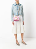 toy bear paper cut out crossbody bag