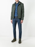 hooded padded jacket