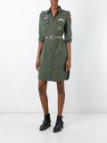 patched military dress