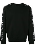 roman numeral branded sweatshirt