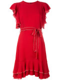 ruffled dress