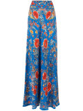 embroidered maxi skirt
