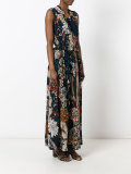 patterned maxi dress