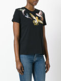 bird print T-shirt 