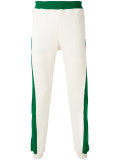 logo print track pants