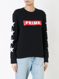 logo print sweatshirt