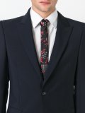 红鹤刺绣领带