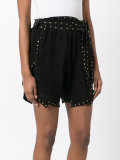 studded short shorts