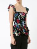 Luna Ruched Babydoll blouse