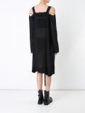 folded neck dress