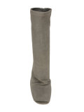 sock wedge booties
