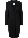 hooded coat