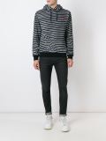 'Swallow' striped hoodie 