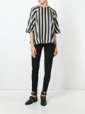 striped raglan blouse 