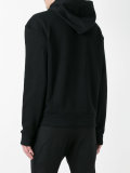 warrior print hoodie 