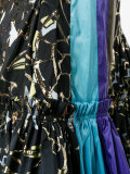 jacquard asymmetric skirt 