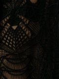 lace panel trousers