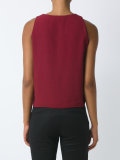 sleeveless blouse