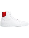 metallic ankle hi-tops