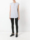 striped sleeveless shirt
