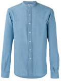 band collar shirt 