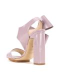 oversized bow sandals