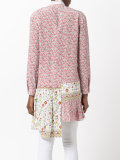 pussybow pattern blouse