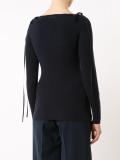 ribbed detail jumper