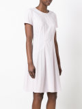 shortsleeved flared dress