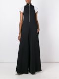 high neck wide-legged jumpsuit