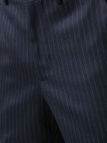 pinstriped trousers