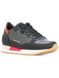 chunky sole lace-up sneakers
