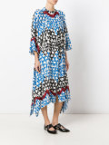 patterned shift dress