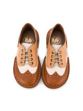 brogued derby shoes