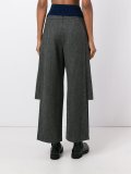 'Side Split Gaucho' trousers
