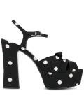 Candy 80 polka dot sandals