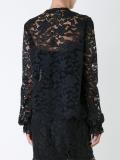 floral lace blouse