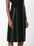 studded trim skirt 