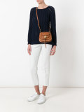 Saddle crossbody bag