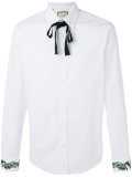 embroidered cuff Duke shirt