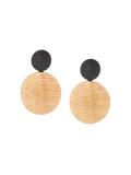 oversized circle earrings