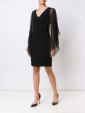 tulle sleeve dress