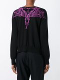 embroidered wing jumper