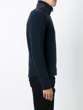 banded collar sweater