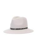 studded detailing fedora hat