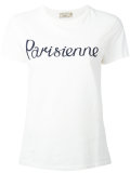 'Parisienne' print T-shirt