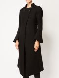 top double-breasted mid coat