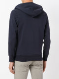 embellished zip hoodie