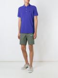 embroidered logo polo shirt
