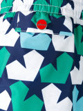 stars print swim shorts